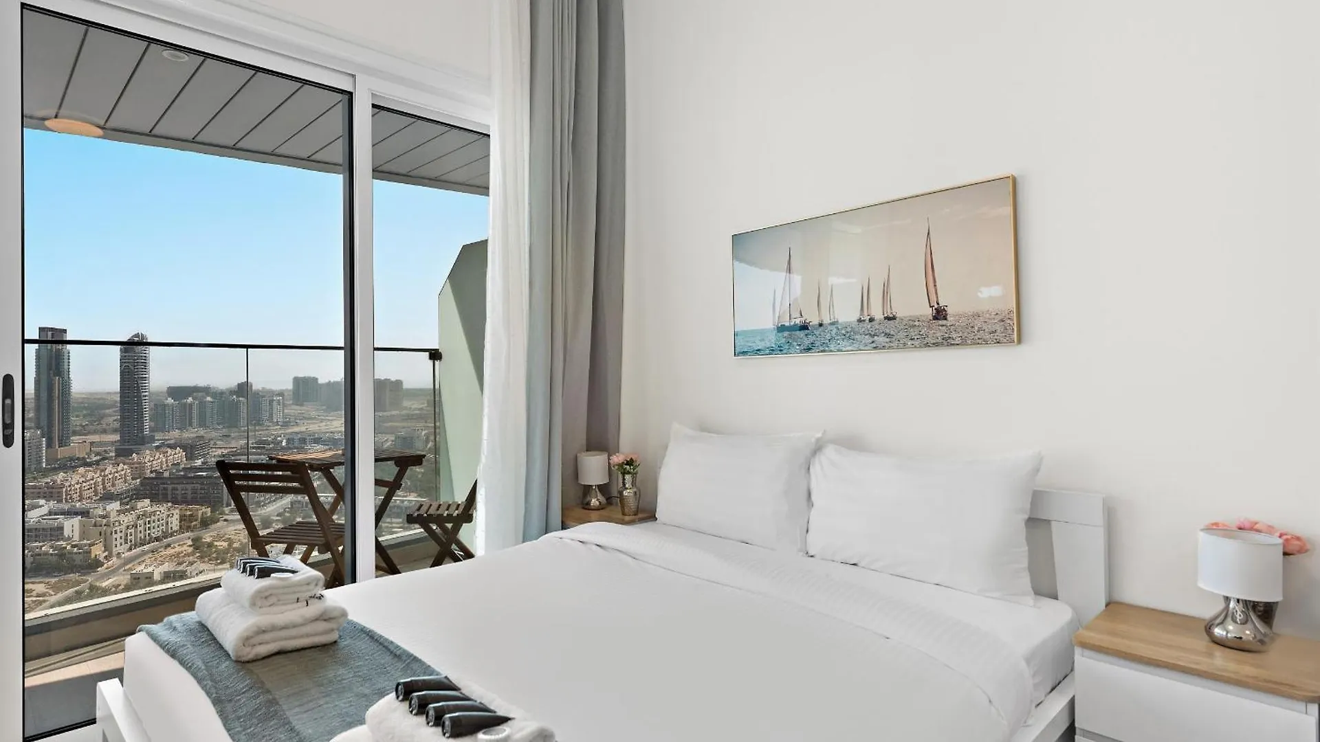 Modern Studio With Sofa Bed In Jvc- Dubai United Arab Emirates