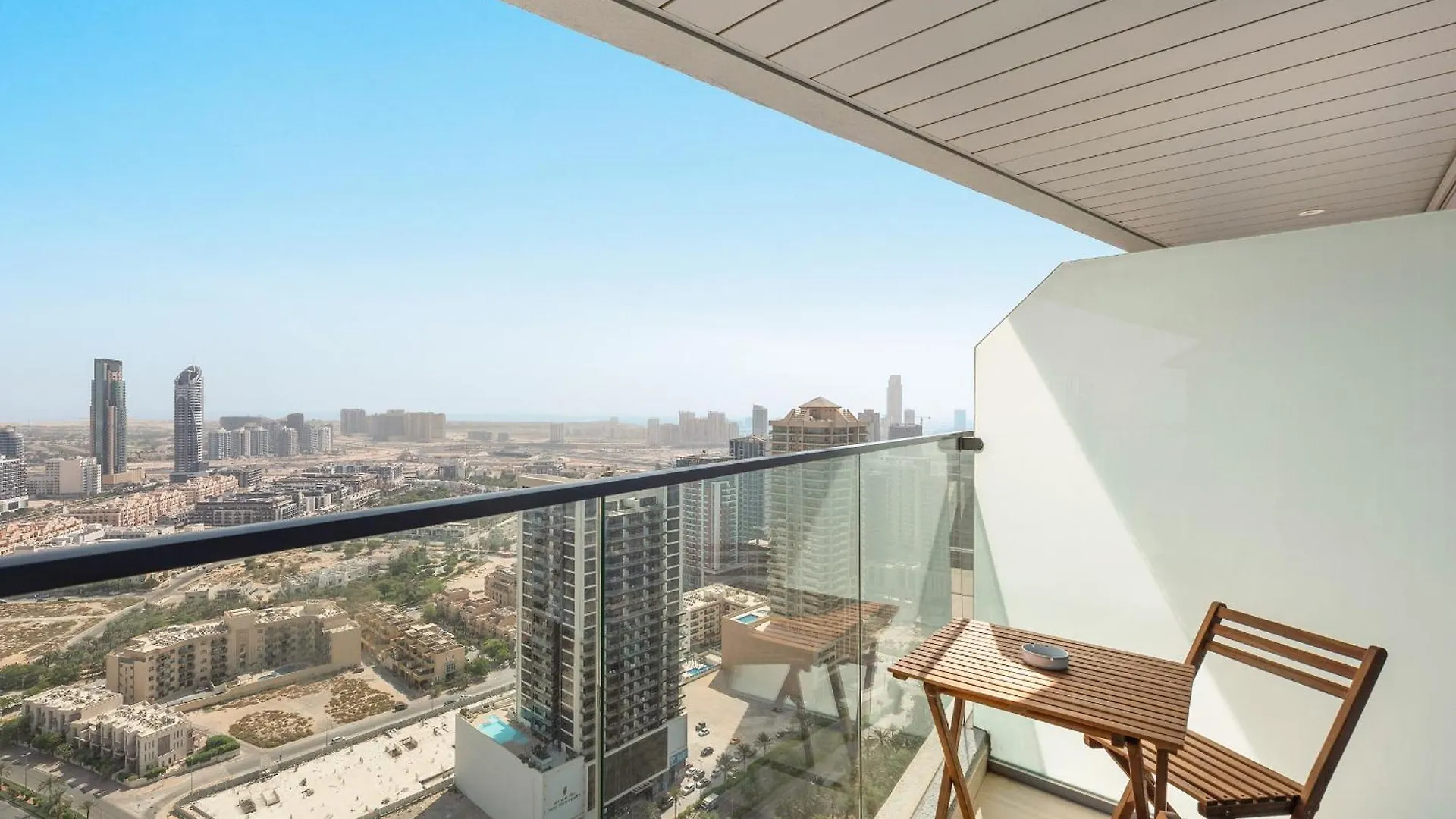 Modern Studio With Sofa Bed In Jvc- Dubai